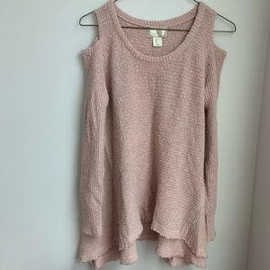 Rose/blush sweater